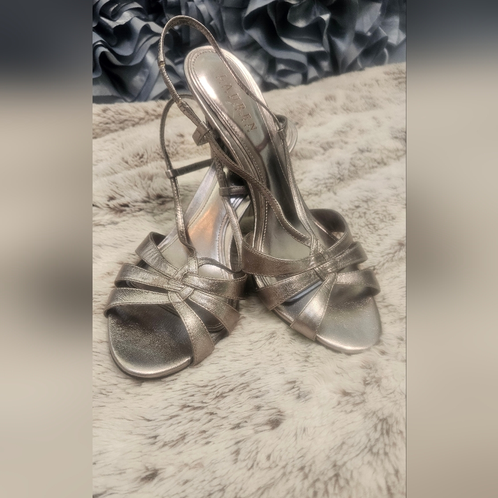 Ralph Lauren Sling Back Heels